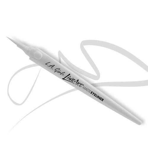 Line Art Matte Eyeliner Pen - Pure White