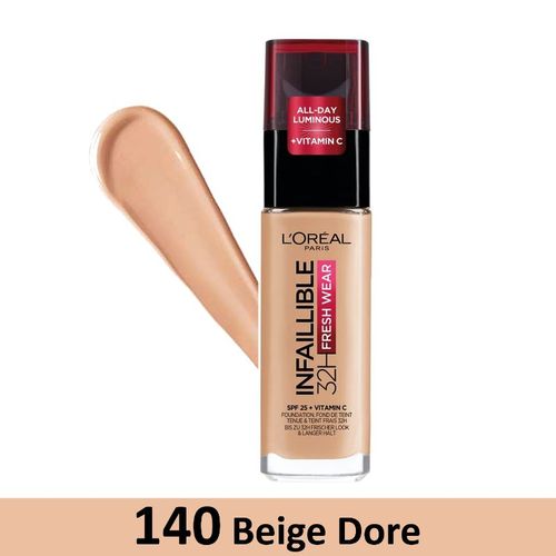 Infallible Liquid Foundation 32H Fresh Wear - 140 Beige Dore
