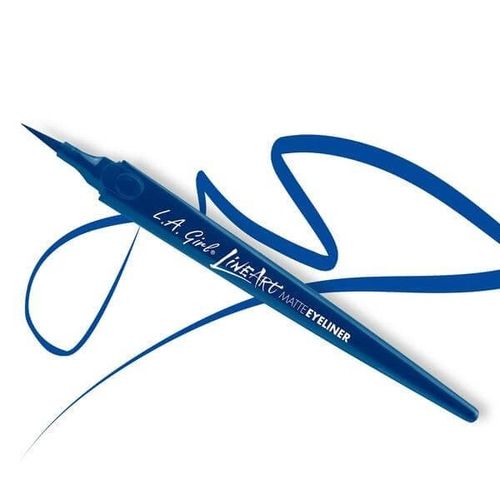Line Art Matte Eyeliner Pen - Cobalt