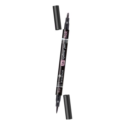 2 In 1 Eyeliner Pen Thin / Thick - Black