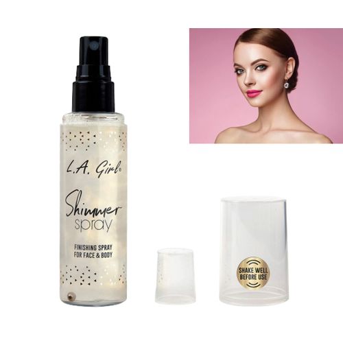 Shimmer Spray To Keep Makeup - Gold