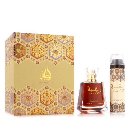 Raghba Eau De Parfum + Deo Spray - For Unisex 100ml