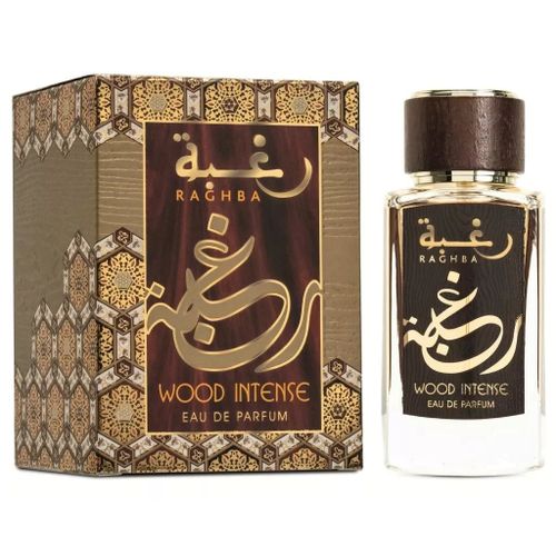 Raghba Wood Intense Eau De Parfum - For Unisex 100ml