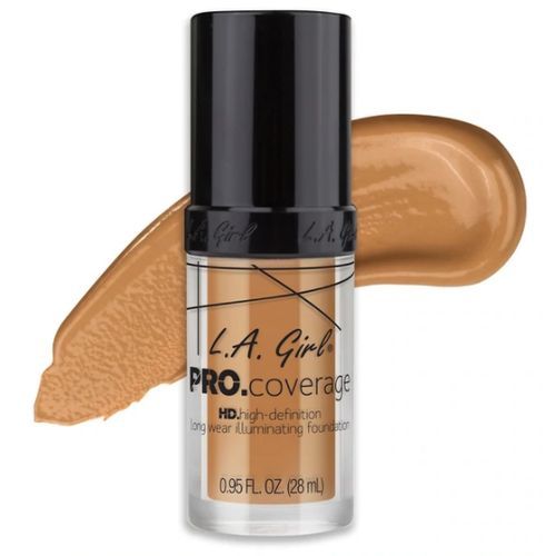 Pro. Coverage - Long Wear Illuminating Foundation -GLM 645 Nude Beige