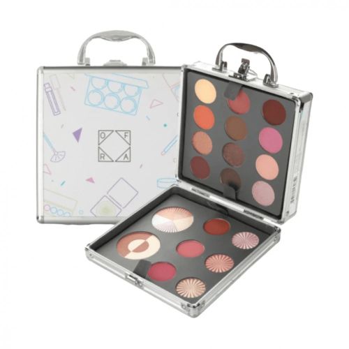 Bright Light Facial Makeup Kit - 20 Colors
