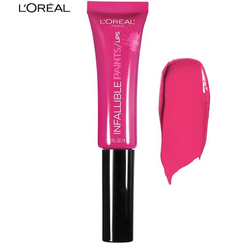 Infallible Lip Paint Lipstick - 318 Fearless Fuchsia