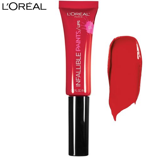 Infallible Lip Paint Lipstick - 324 Diy Red