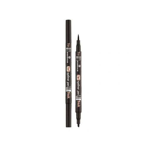 2 In 1 Eyeliner Pen Thin / Thick - Black