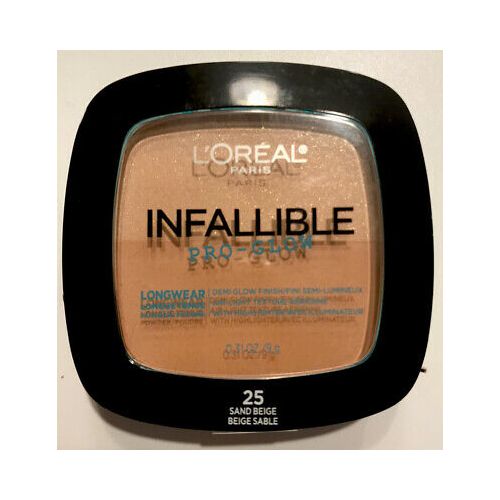Infallible Pro Glow Longwear Powder - 25 Sand Beige