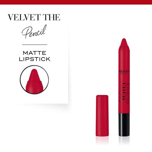Velvet The Pencil Matt Lipstick - Amuse Rouge