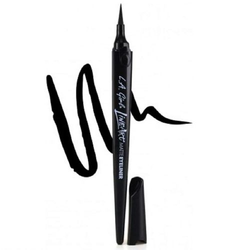 Line Art Matte Eyeliner Pen - GLE712 - Intense Black