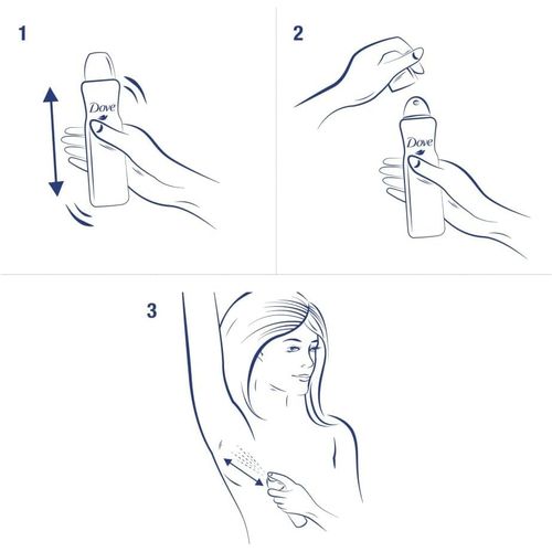 Invisible Dry Anti-perspirant Deodorant Spray