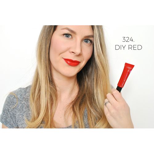 Infallible Lip Paint Lipstick - 324 Diy Red