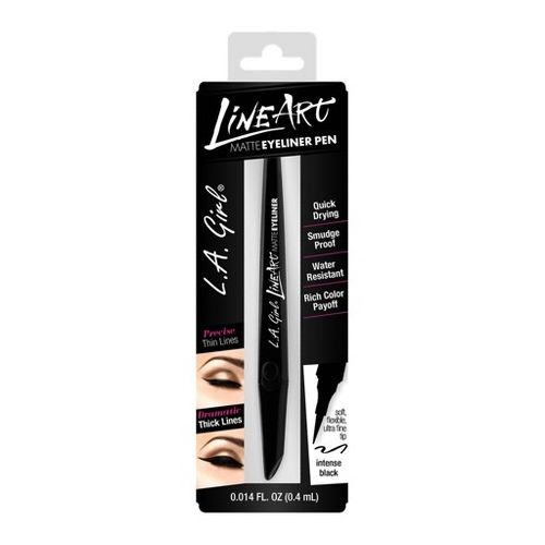 Line Art Matte Eyeliner Pen - Intense Black