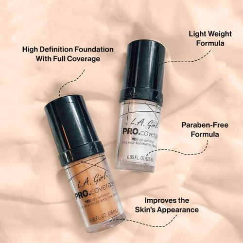 Pro Coverage Liquid Foundation - Glm 643 Porcelain