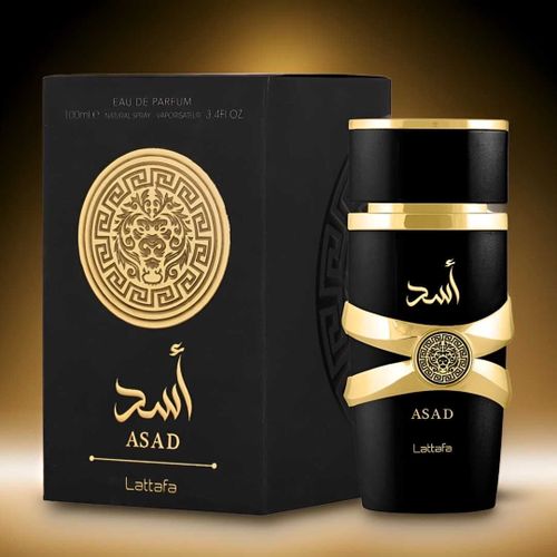 Asad Lattafa Eau de Parfum For Men ( inspired by sauvage elixir ) - 100 ml