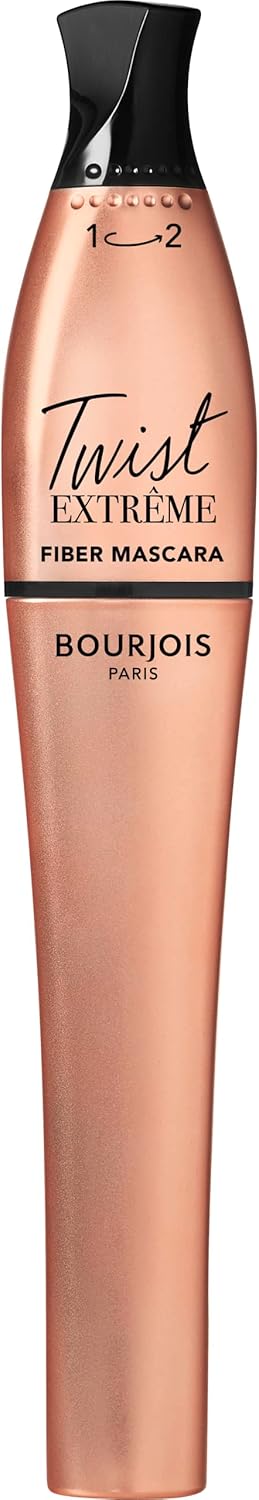 Mascara Twist Extreme FIBER Mascara Give Eyelashes Length Volume Microfiber