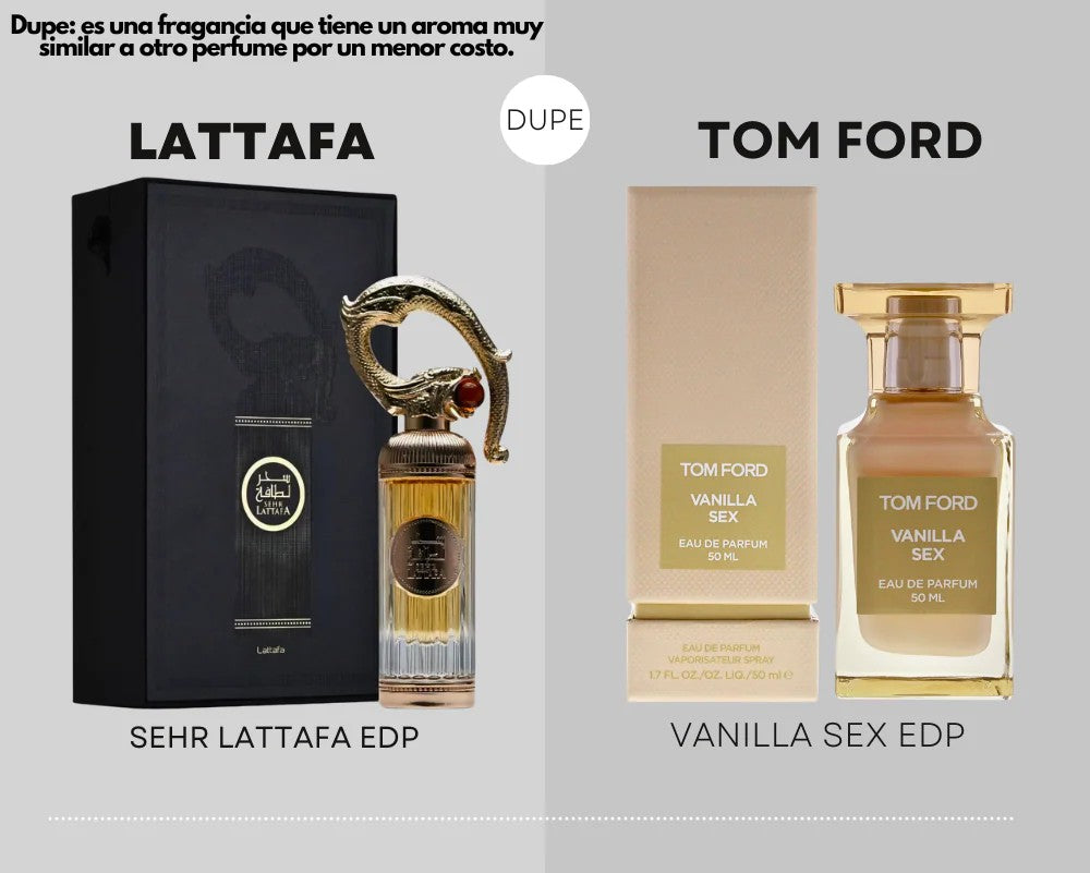 Sehr Lattafa Eau de Parfum ( Inspired by Tom Ford Vanilla sex ) - 100ml