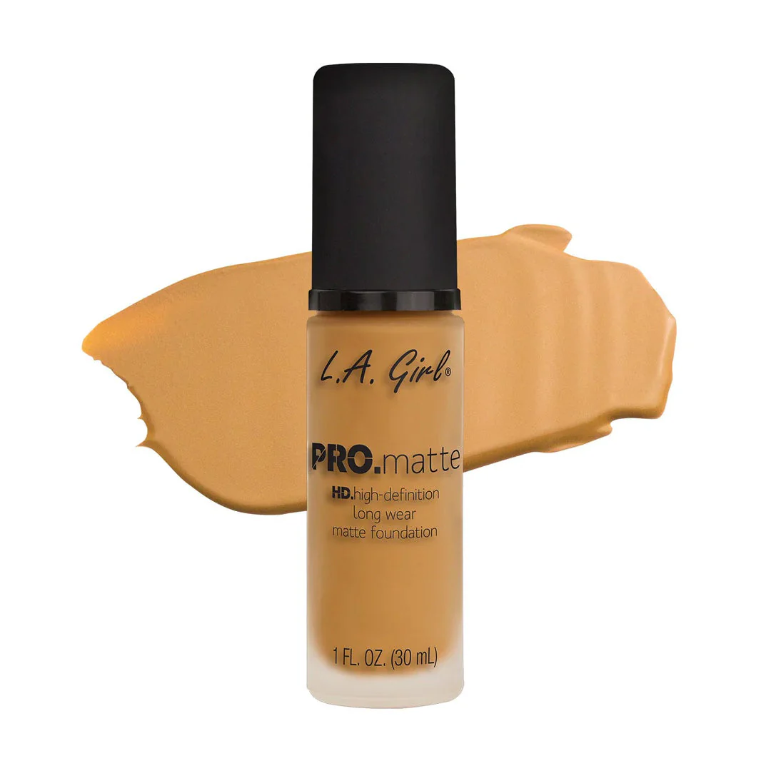 Pro Matte Long Wear Foundation - GLM677 - Soft Honey