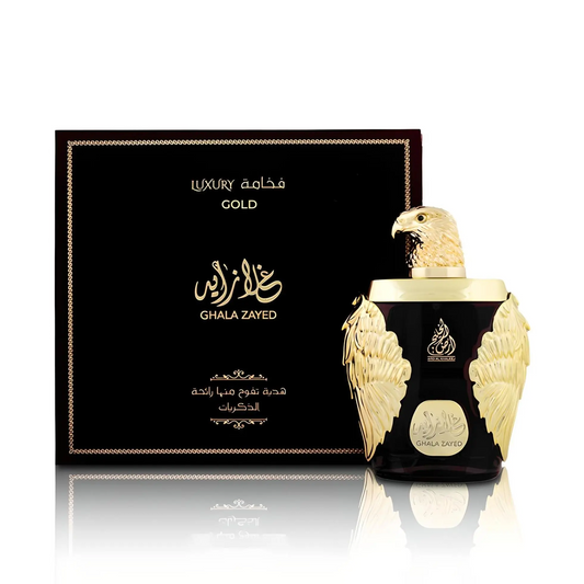 Ghala Zayed Luxury Gold Eau De Parfum by Ard Al Khaleej - For Men 100ml