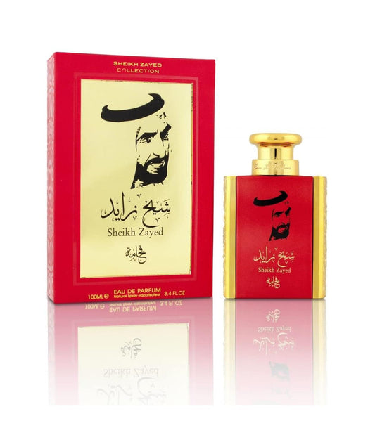 عطر الشيخ زايد فخامة أو دي بارفان من أرض الخليج - للرجال 100 مل
