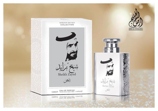 Sheikh Zayed White  Eau De Parfum by Ard Al Khaleej - For Unisex 100ml