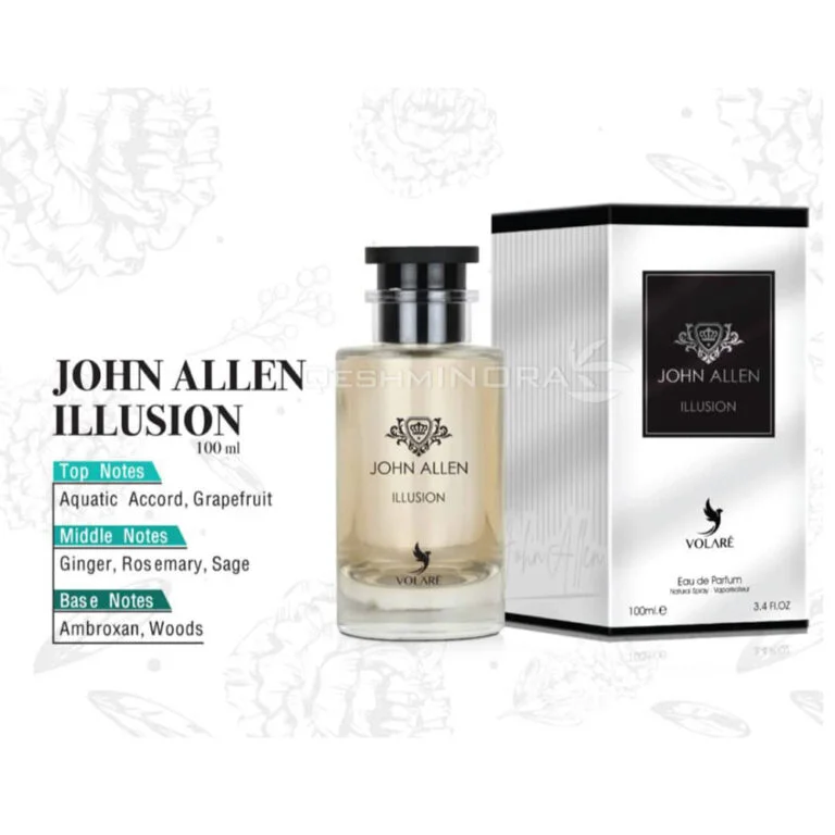 John Allen Illusion Eau de Parfum - For Men (inspired by L'Immensité by Louis Vuitton) 100ml