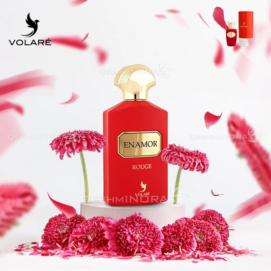 Enamor Rouge Cologne Eau De Parfum For Women ( Inspired by Sospiro Rosso Afgano ) - 100ml