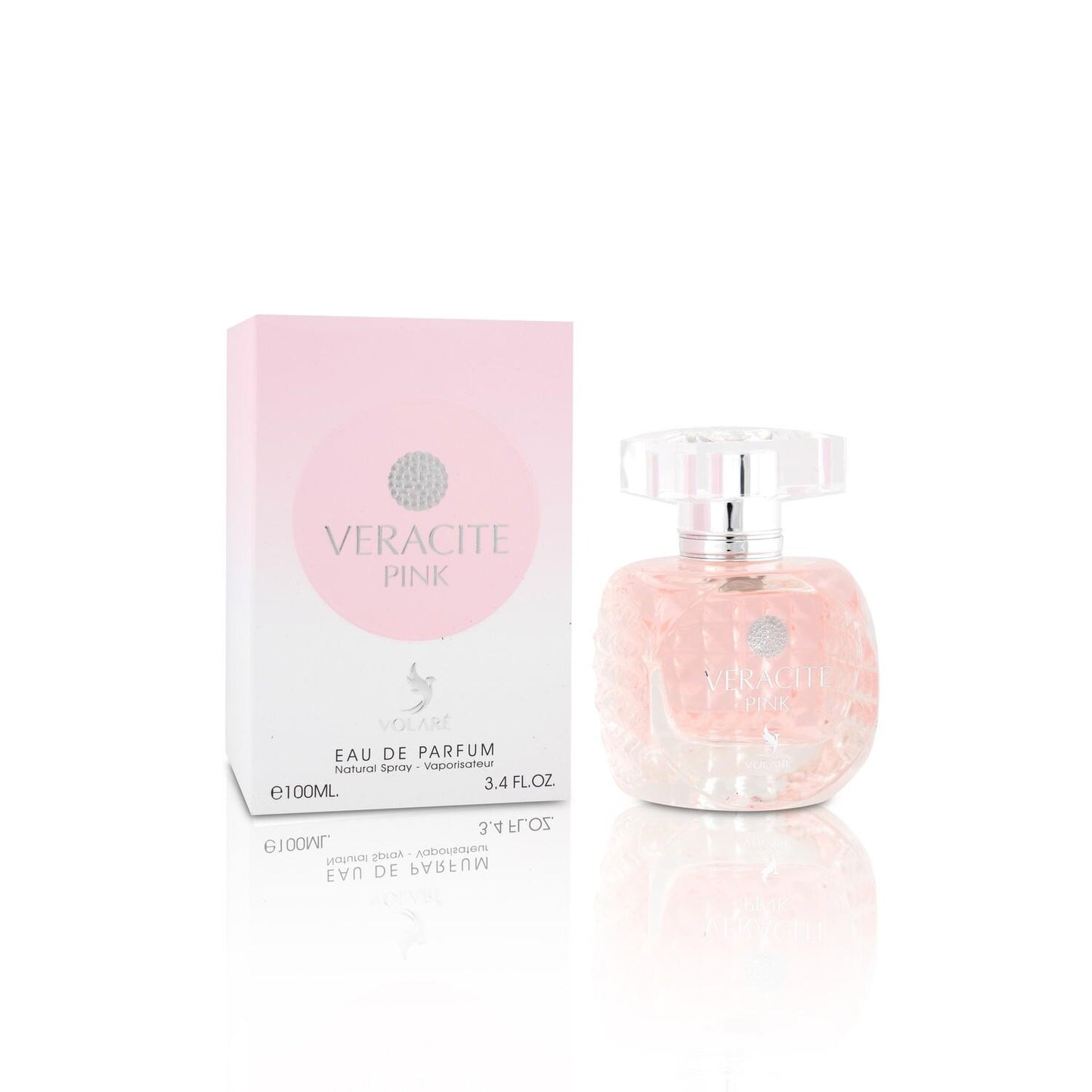 Veracite Pink Eau De Parfum - For Women ( inspired by Versace Bright Crystal) 100ml