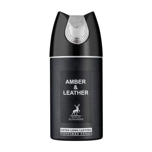 Amber & Leather body spray For Unisex - 250ml