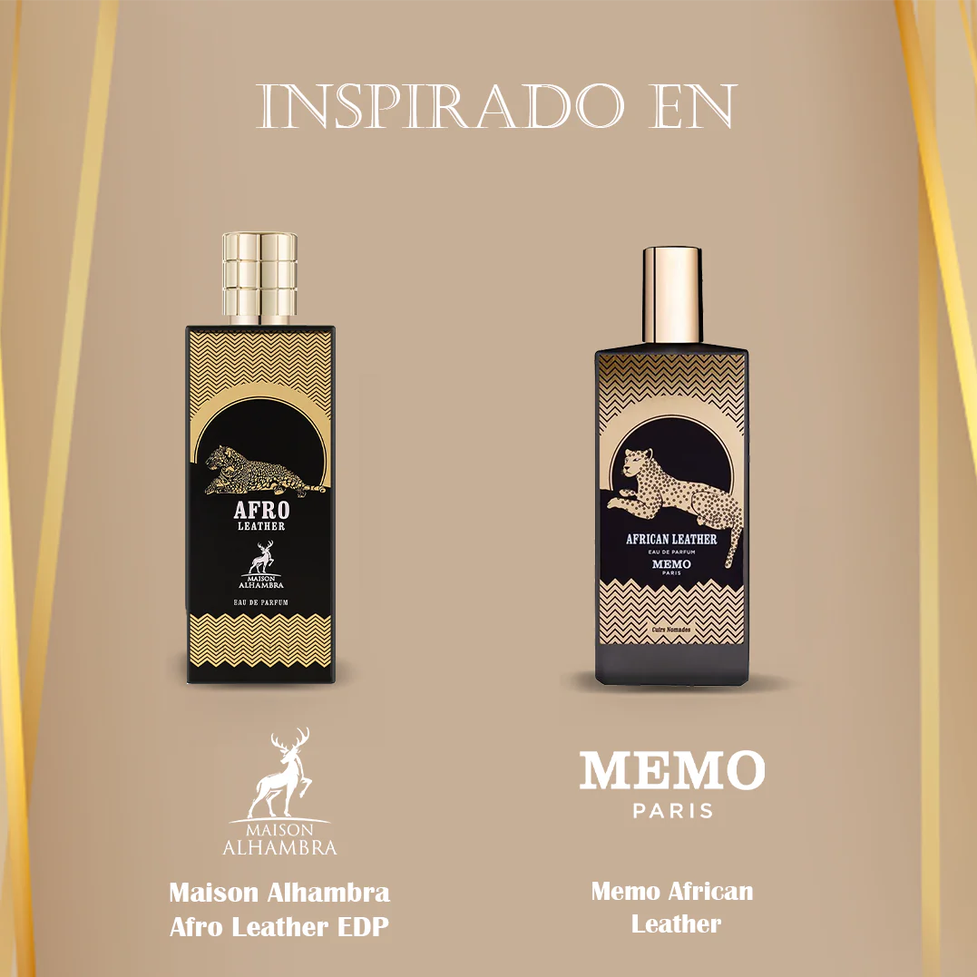 Afro Leather Eau de Parfum Spray - For Unisex 80ml
