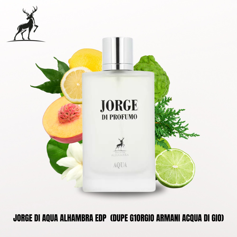 Jorge di Aqua Eau De Parfum - For Unisex 100ml