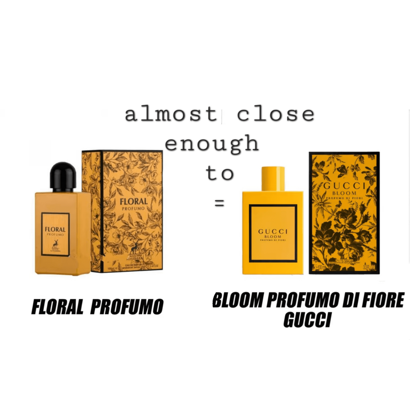 Floral Profumo Eau De Parfum for women -100ml ( inspired by Gucci Bloom Profumo Di Fiori )