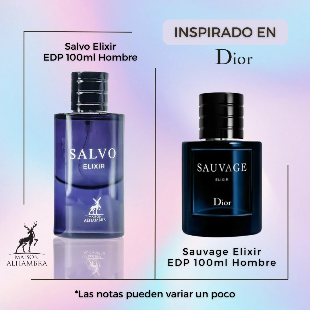 Salvo Elixir Eau De Parfum - For Men 100ml