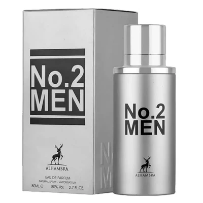 No.2 Men Eau De Perfume - For Men 80ml ( inspired by CAROLINA HERRERA 212 MEN )