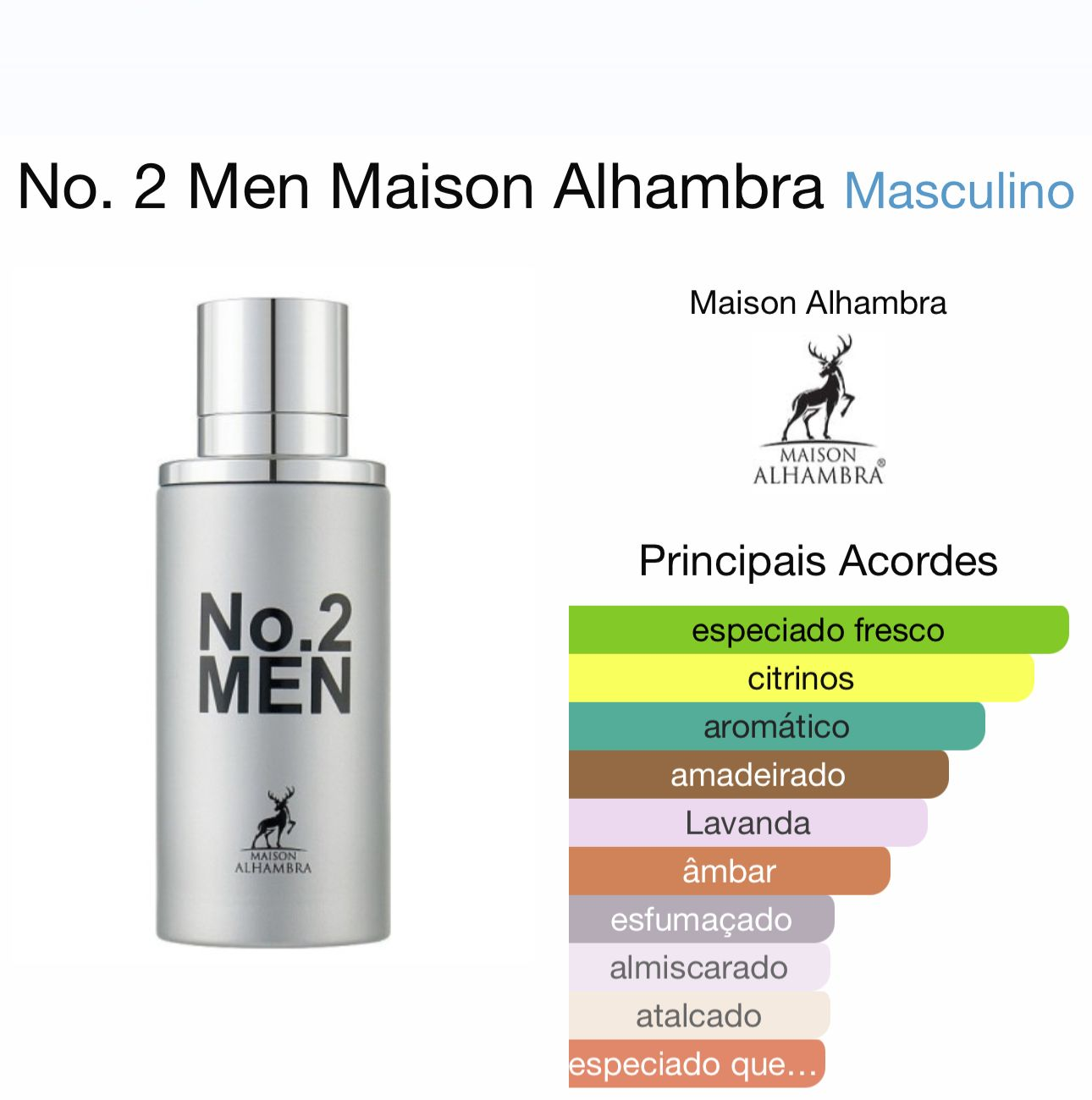 No.2 Men Eau De Perfume - For Men 80ml