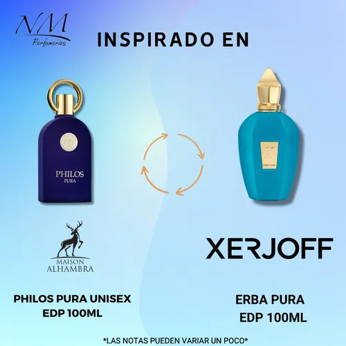 Philos Pura Perfume Eau de Parfum - For Unisex 100ml