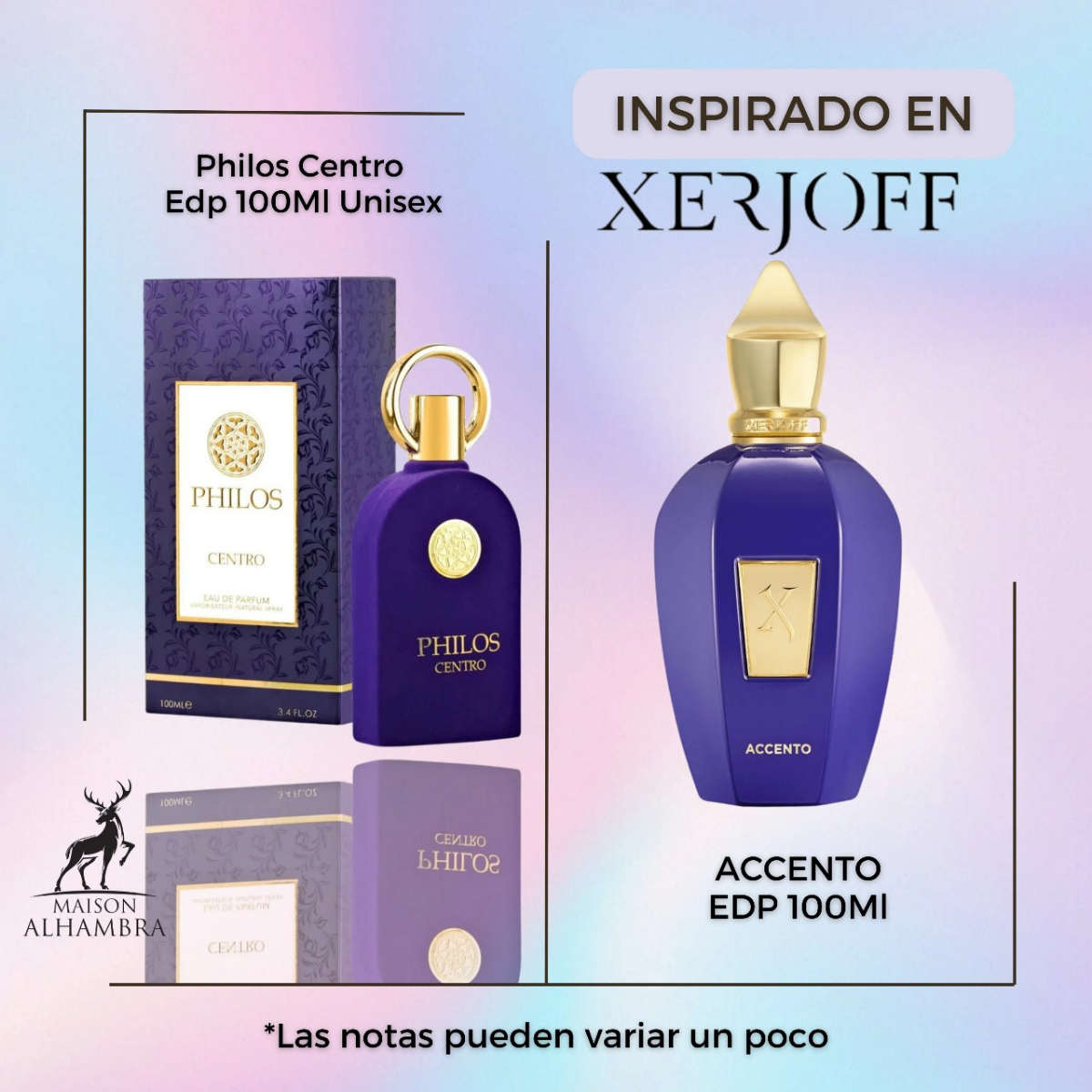 Philios Centro Eau de Parfum - For Unisex 100ml
