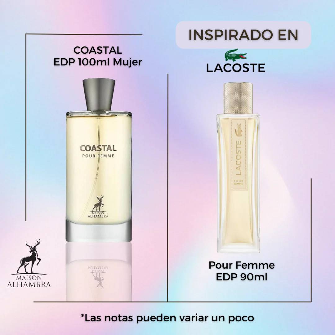 Maison Alhambra Coastal For Women - 100ml (Inspired by Lacoste Pour Femme)