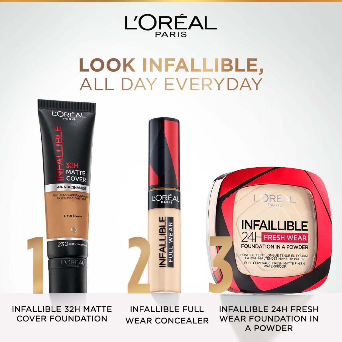 Infallible 32H Matte Cover Foundation With 4% Niacinamide - 175 Cool Undertone