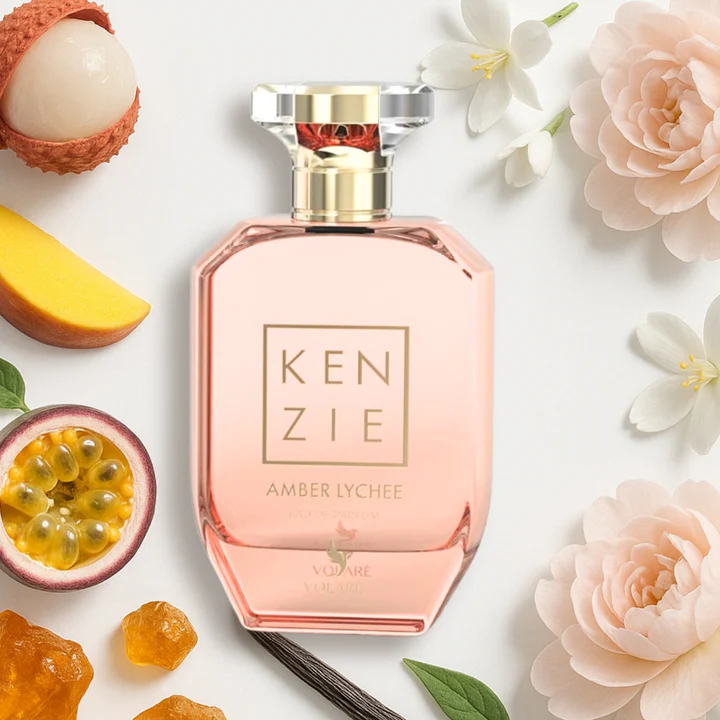 Kenzi Amber Lychee Eau de Parfum for Women - 100ml (inspired by KAYALI EDEN SPARKLING LYCHEE 39 )