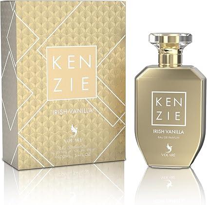 Kenzie Irish Vanilla Eau De Parfum for Women - 100ml ( inspired by  Kayali Vanilla Royale Sugared Patchouli 64 Intense )