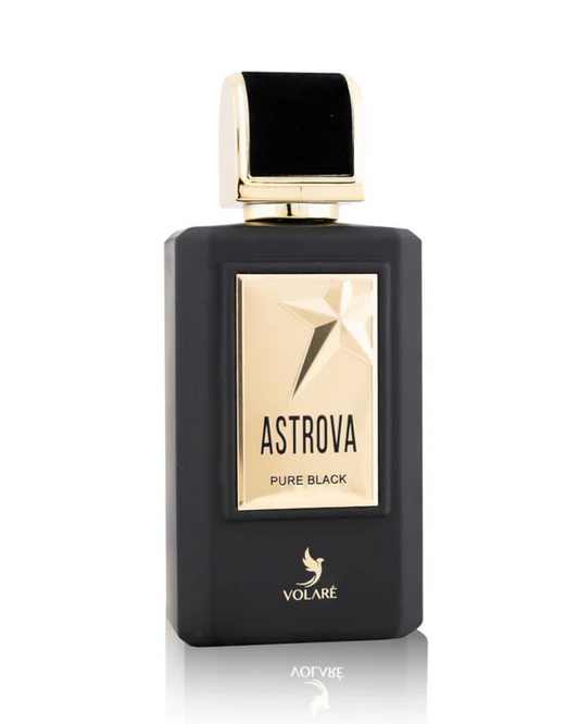 Astrova Pure Black Eau de Parfum - For Men ( inspired by Mugler Amen Pure Malt ) - 100ml