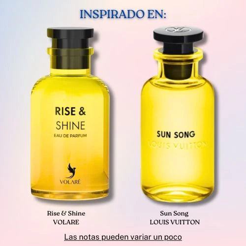 RISE & SHINE EAU DE PARFUM Unisex - 100ml ( inspired by Louis Vuitton Sun Song )