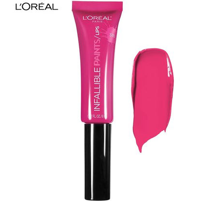 Infallible Lip Paint Lipstick - 318 Fearless Fuchsia