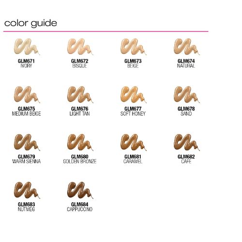 Pro Matte HD High Definition Longwear Foundation - GLM674