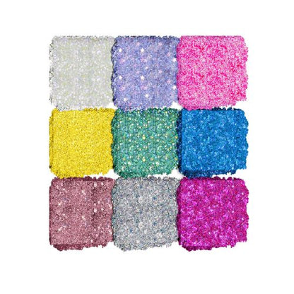 Glitter Palette 9 Shades - G96438 Euphoric