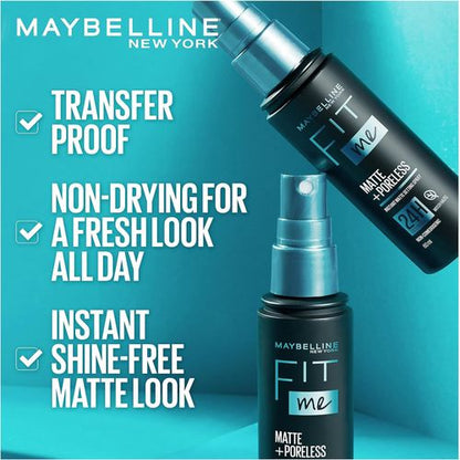 Fit Me Matte + Poreless Setting Spray