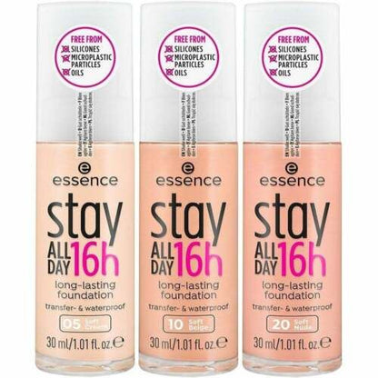 Stay ALL DAY 16h Long-lasting Foundation - 10 Soft Beige