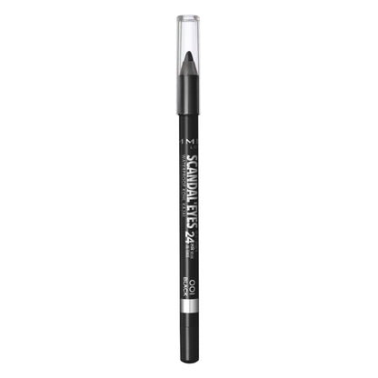 Scandal'eyes Eyeliner Waterproof Khol 24hr Wear - 001 Black